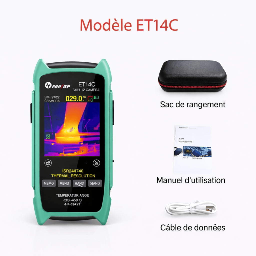 Camera thermique ET14C 240x240 25Hz professionnelle