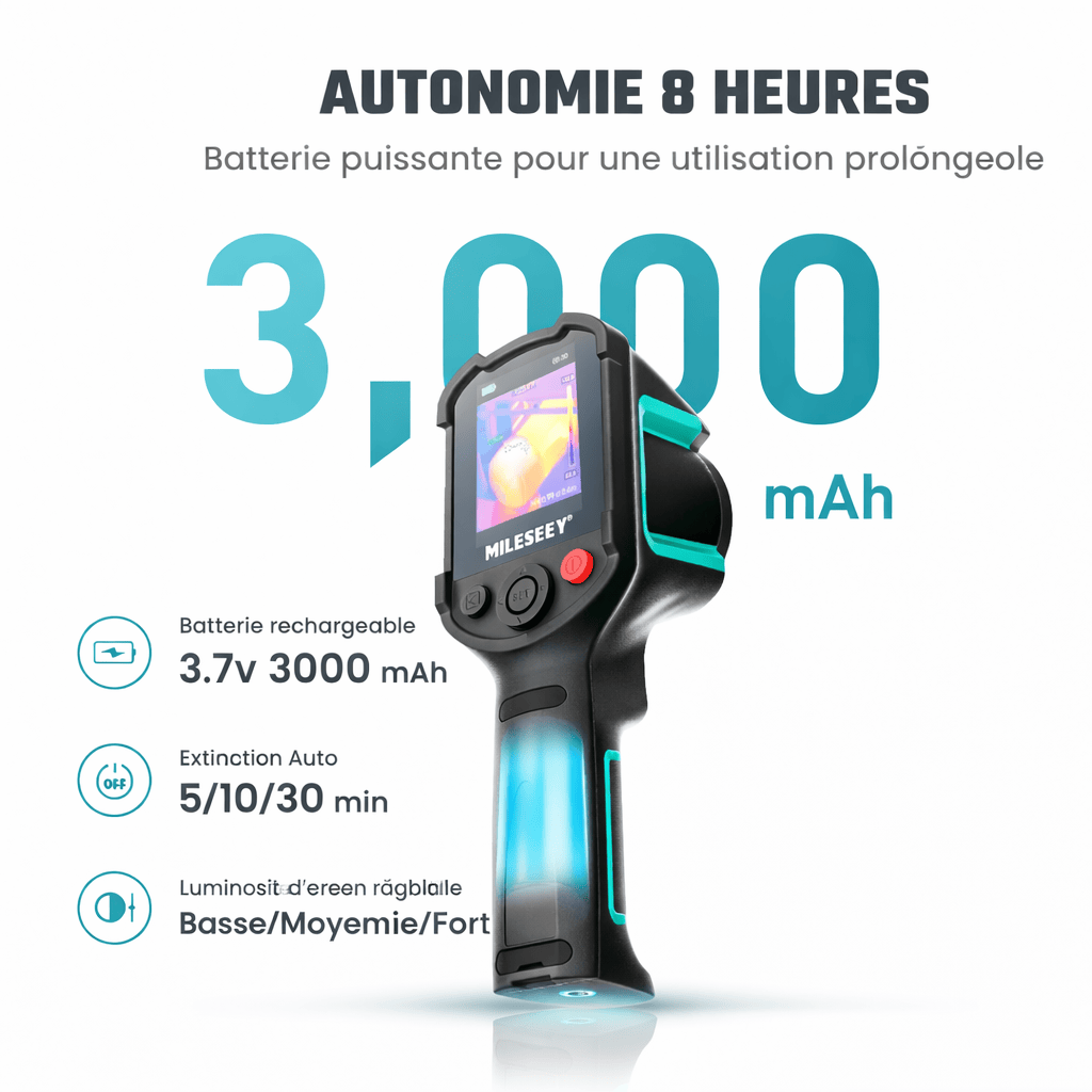 Caméra infrarouge TR10 192x192 portable haute précision