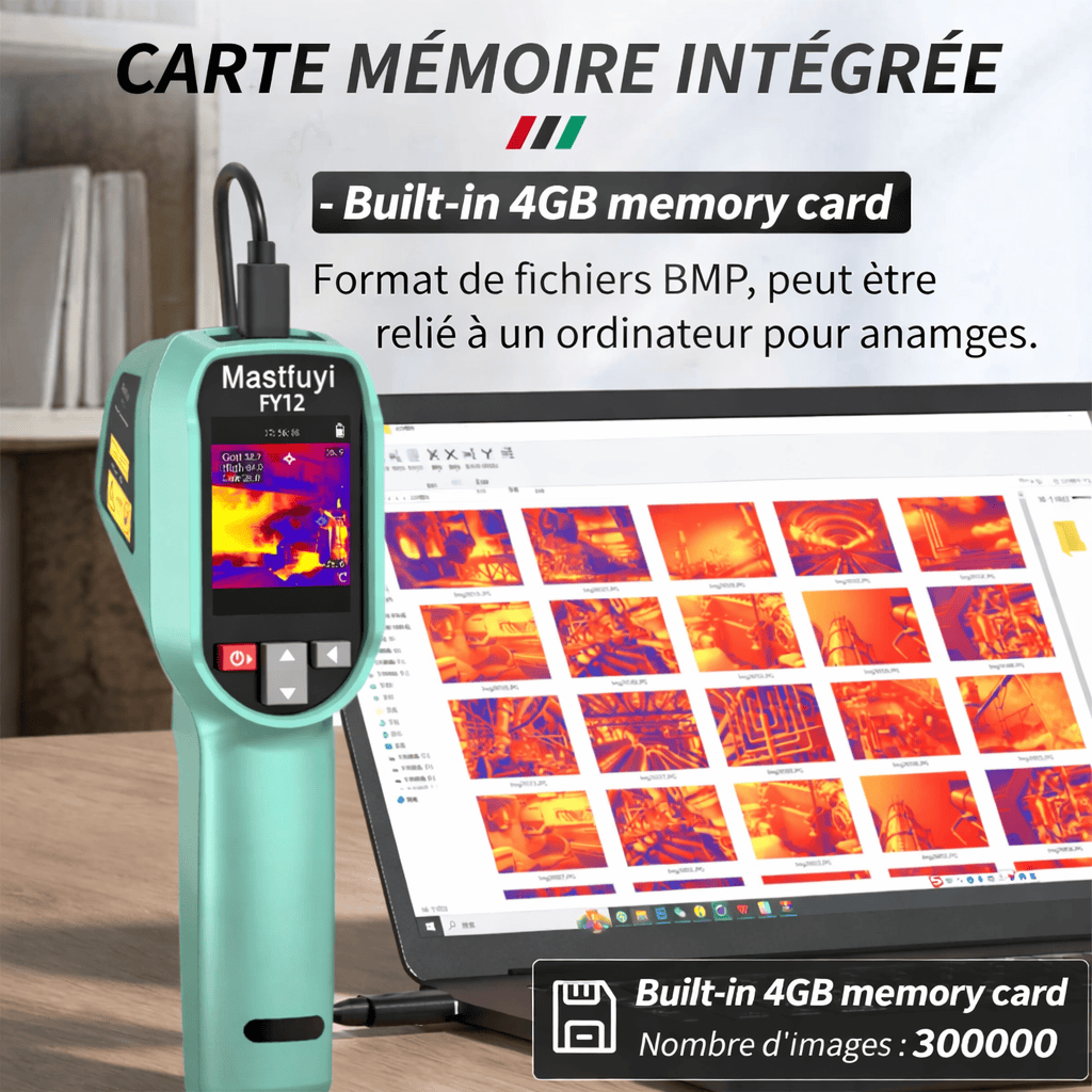 Camera thermique 240x240 rechargeable 25Hz