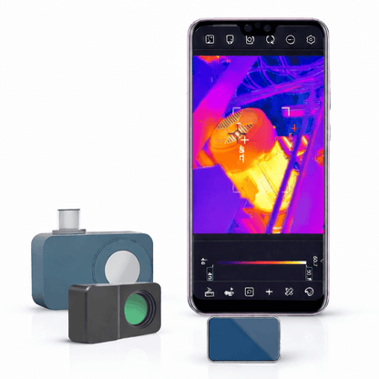 Caméra thermique Android smartphone 256x192 - USB-C - objectif macro