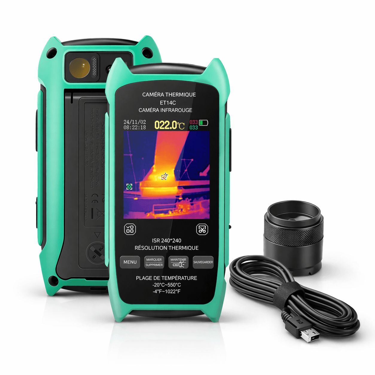 Camera thermique ET14C 240x240 25Hz professionnelle
