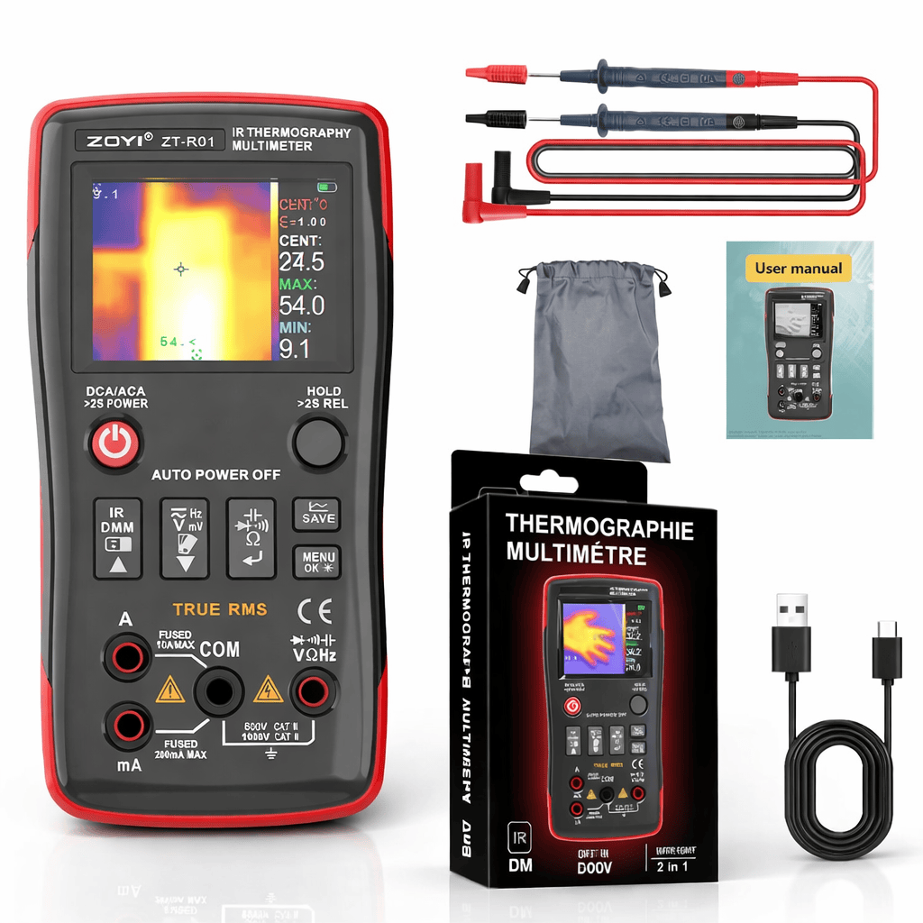 Camera thermique haute précision 2-en-1 – Pro