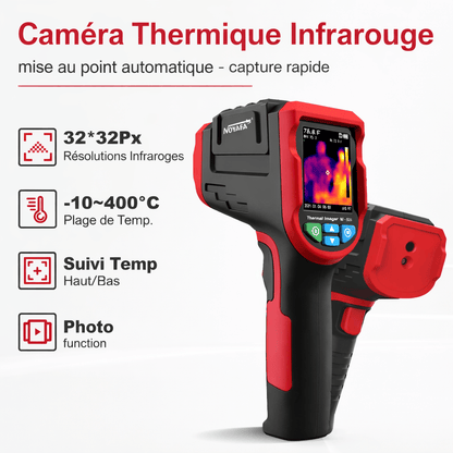 Caméra Thermique Infrarouge – Détection -20 à +400°C