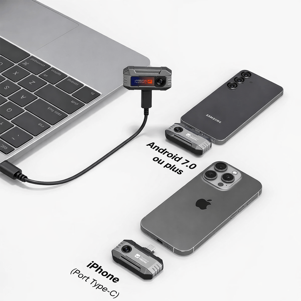 Camera thermique téléphone P1 – Haute précision